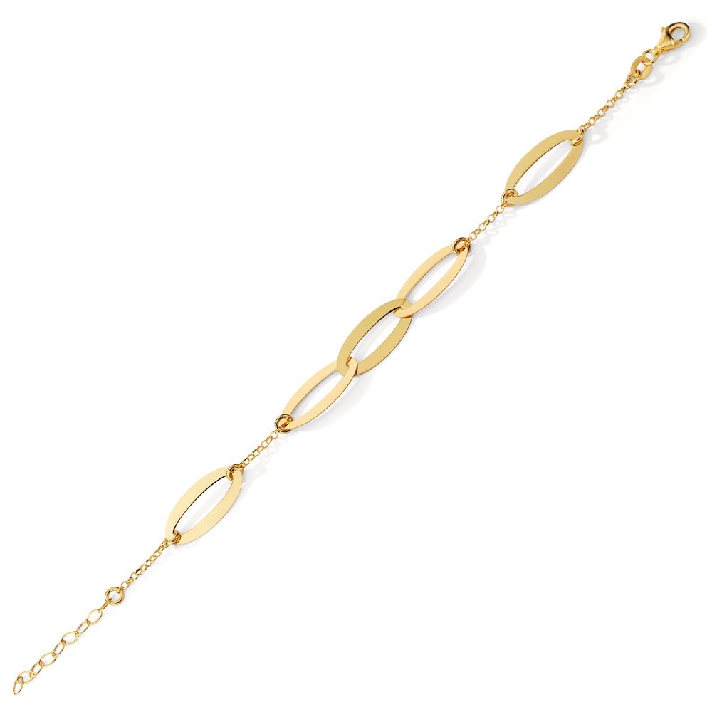 Bracciale Argento giallo dorato 16-19 cm