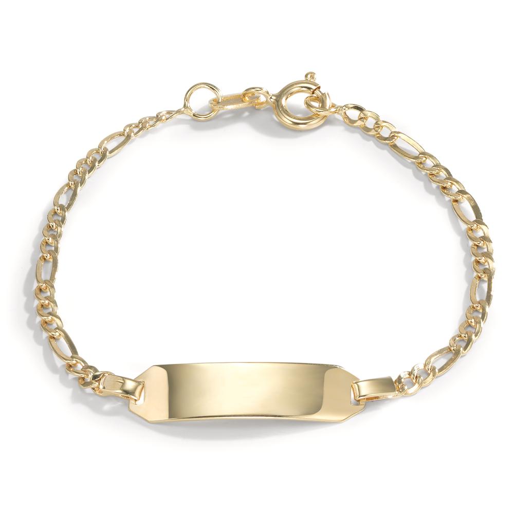 Bracciale con incisione Oro giallo 585/14 kt 14 cm