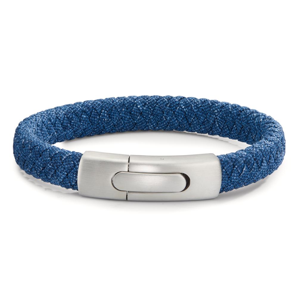 Bracciale Acciaio inossidabile, Tessile 21.5 cm