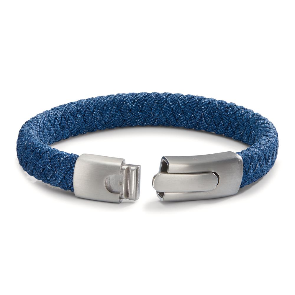 Bracciale Acciaio inossidabile, Tessile 21.5 cm