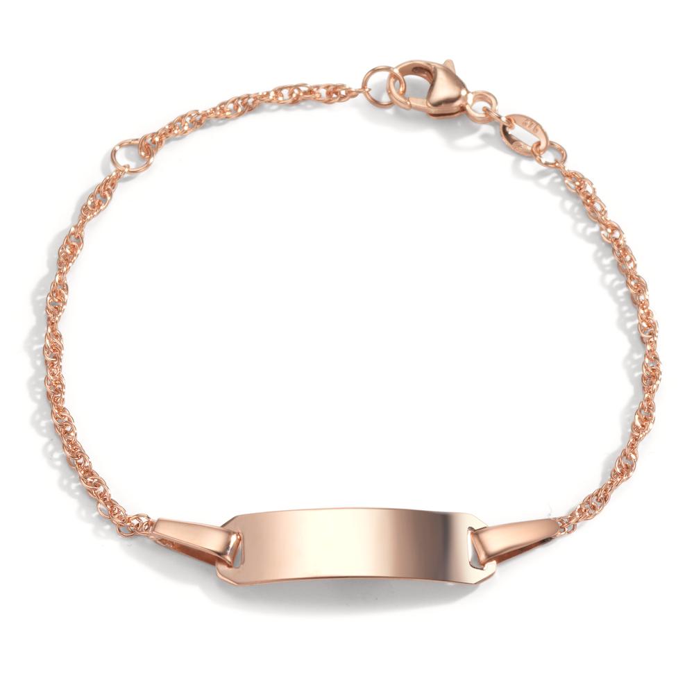 Bracciale con incisione Oro rosso 375/9K 12-14 cm