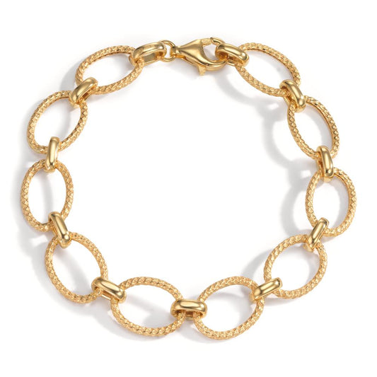 Bracciale Argento giallo dorato 20 cm