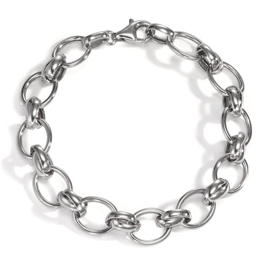 Bracciale Argento rodiato 20 cm