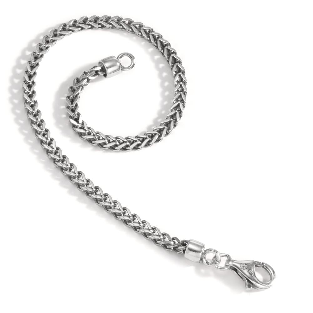 Bracciale Argento rodiato 21.5 cm