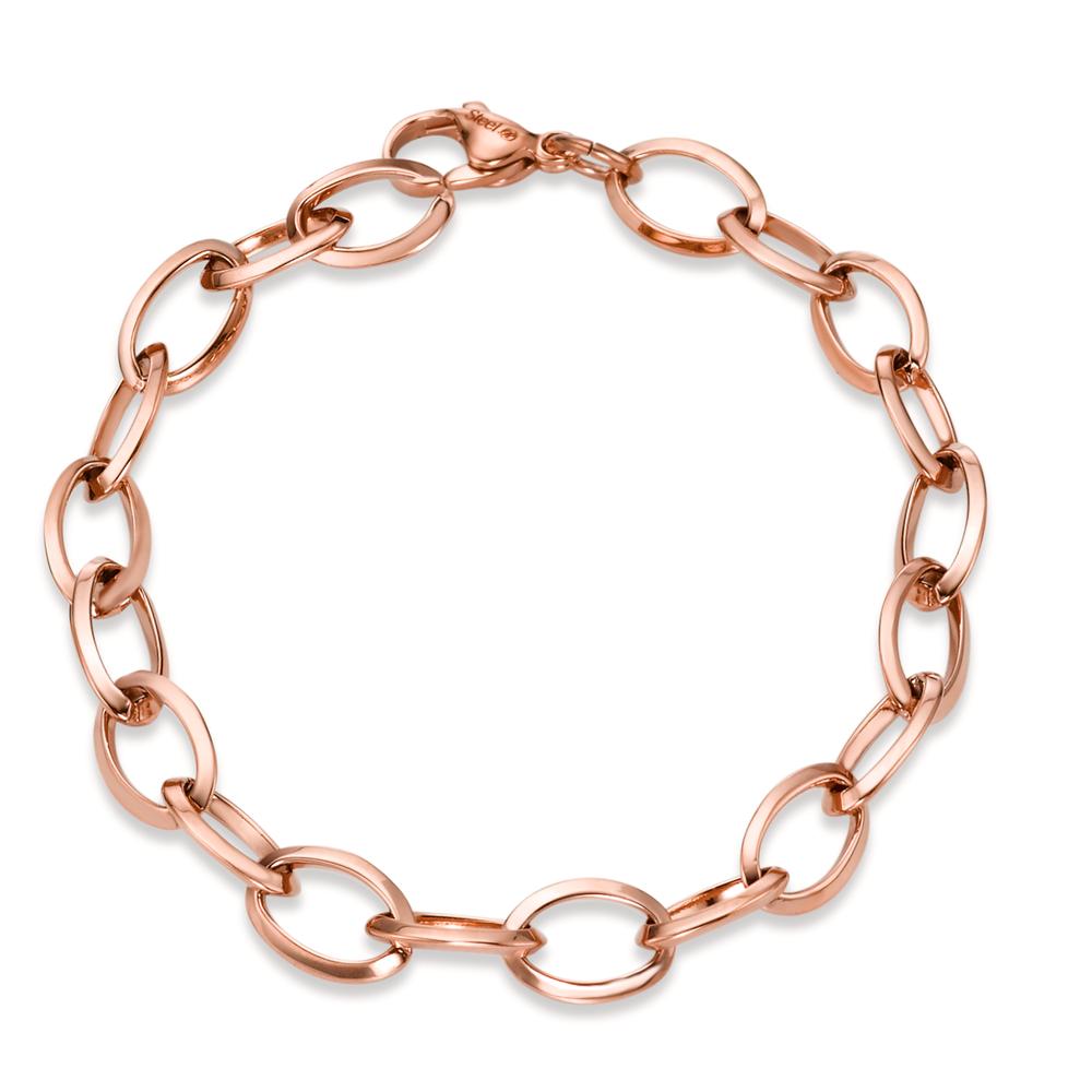 Bracciale Acciaio inossidabile rosa rivestimento IP 21 cm