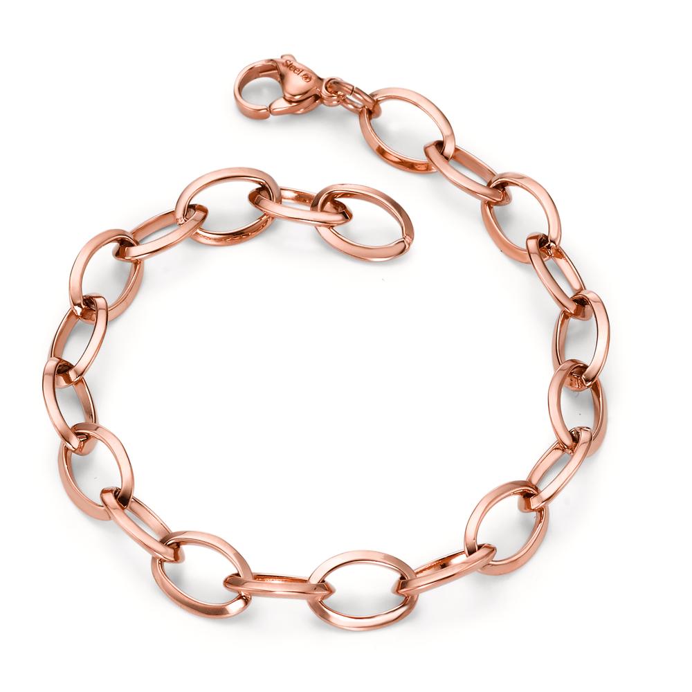 Bracciale Acciaio inossidabile rosa rivestimento IP 21 cm