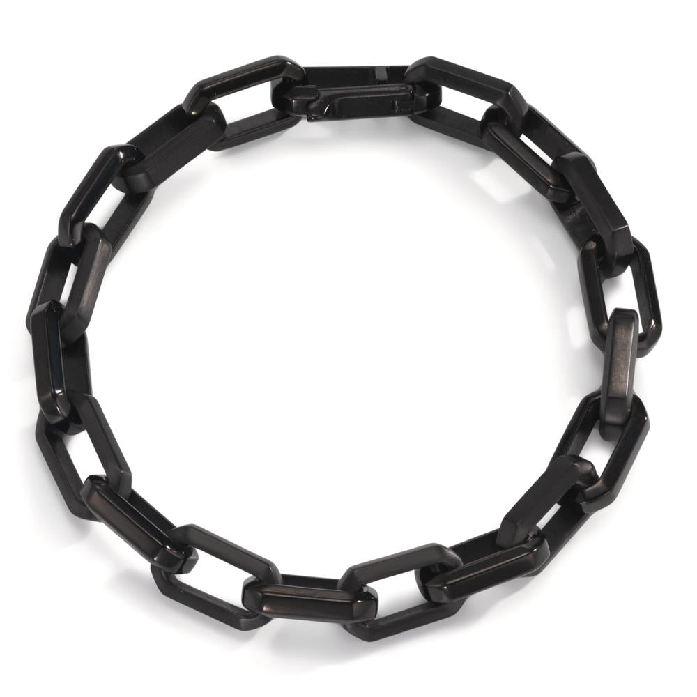 Bracciale Acciaio inossidabile nero rivestimento IP 22 cm