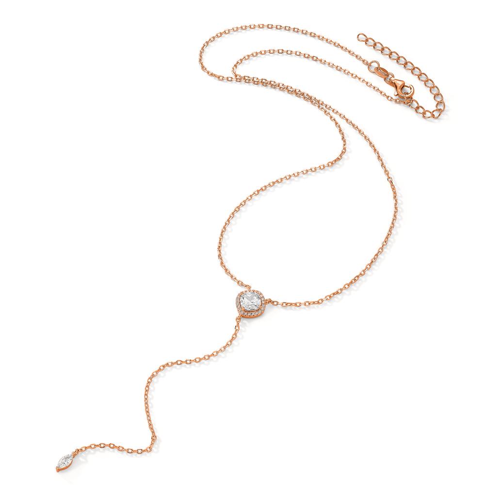 Collana Argento rosa dorato 42-47 cm