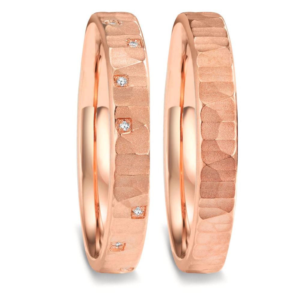 Anello del partner Oro rosa 750/18 carati