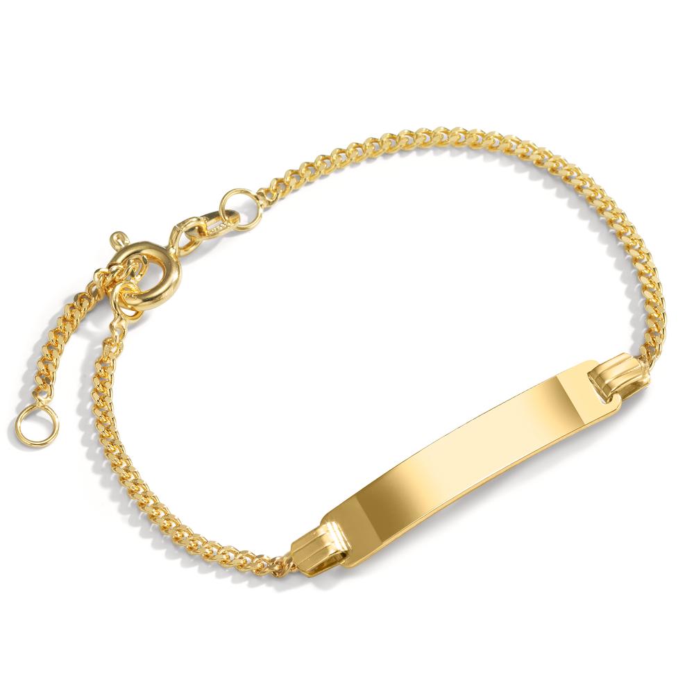 Bracciale con incisione Oro giallo 585/14 kt 12-14 cm