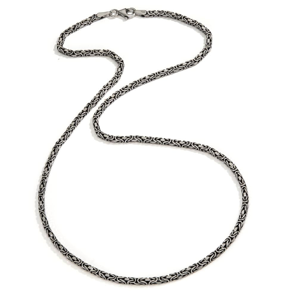 Collana Argento patinato 55 cm