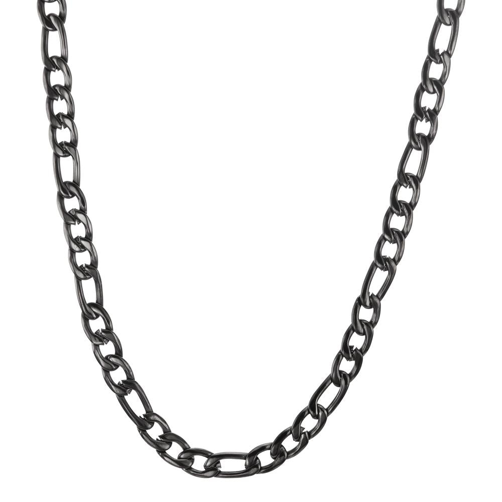 Collana Acciaio inossidabile nero rivestimento IP 50 cm