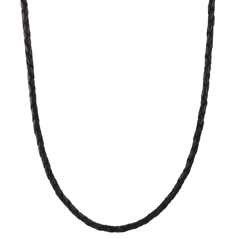 Collana Pelle, Argento rodiato 50 cm Ø2.7 mm