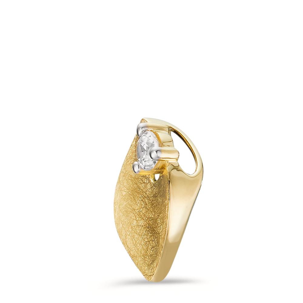 Ciondolo Oro giallo 375/9K Zirconia