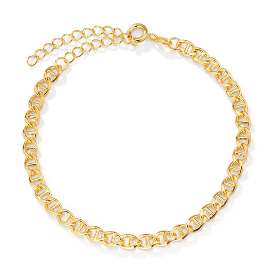 Bracciale Argento giallo dorato 17-21 cm