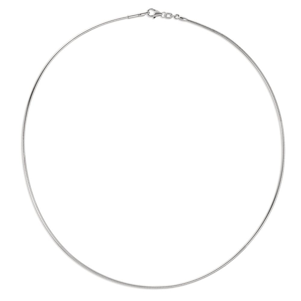 Collana Argento rodiato 45 cm Ø1.5 mm