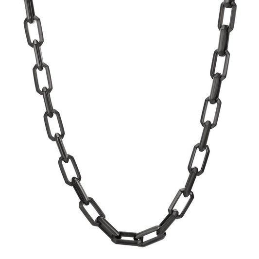 Collana Acciaio inossidabile nero rivestimento IP 50 cm