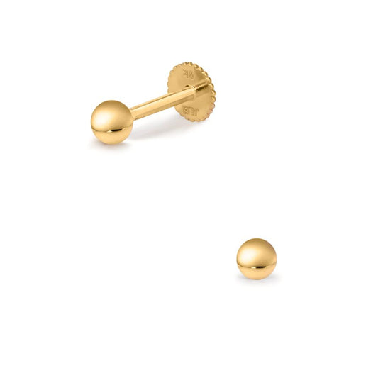 Piercing Oro giallo 375/9K Ø3 mm