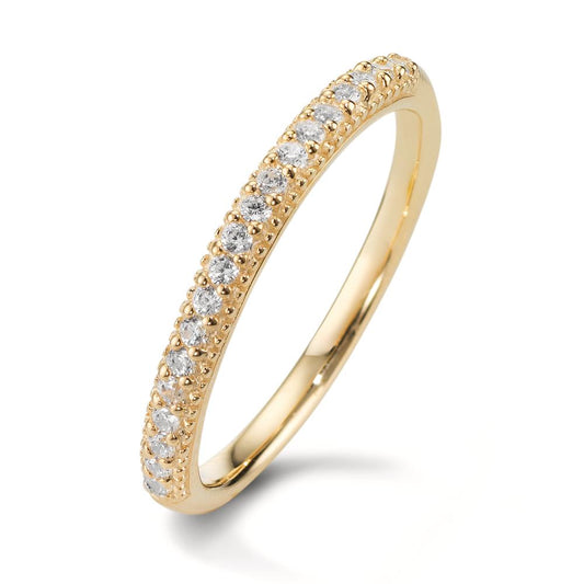 Anelli di memoria Oro giallo 375/9K Zirconia