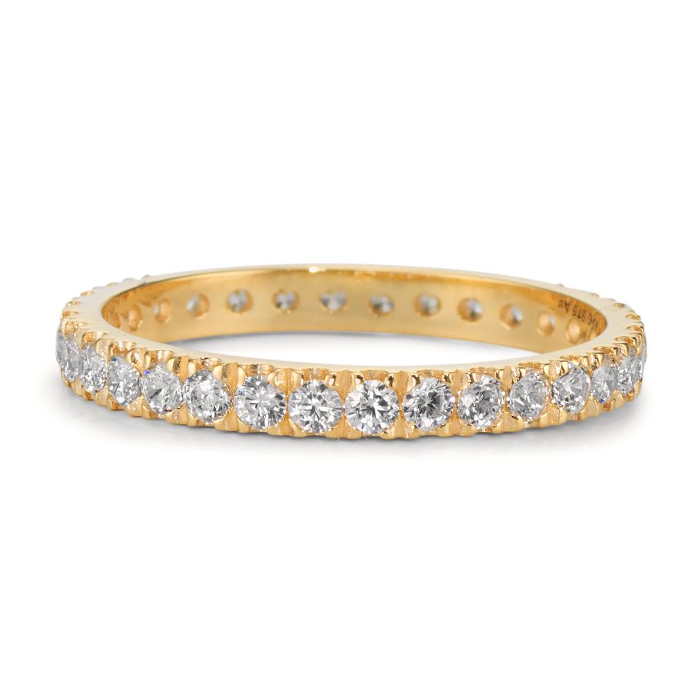 Anelli di memoria Oro giallo 375/9K Zirconia