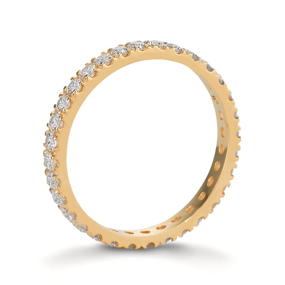 Anelli di memoria Oro giallo 375/9K Zirconia