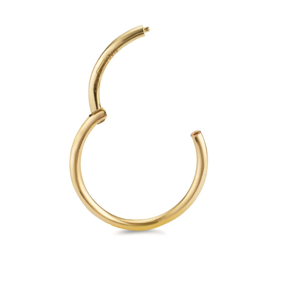 Piercing Oro giallo 750/18 carati Ø12 mm